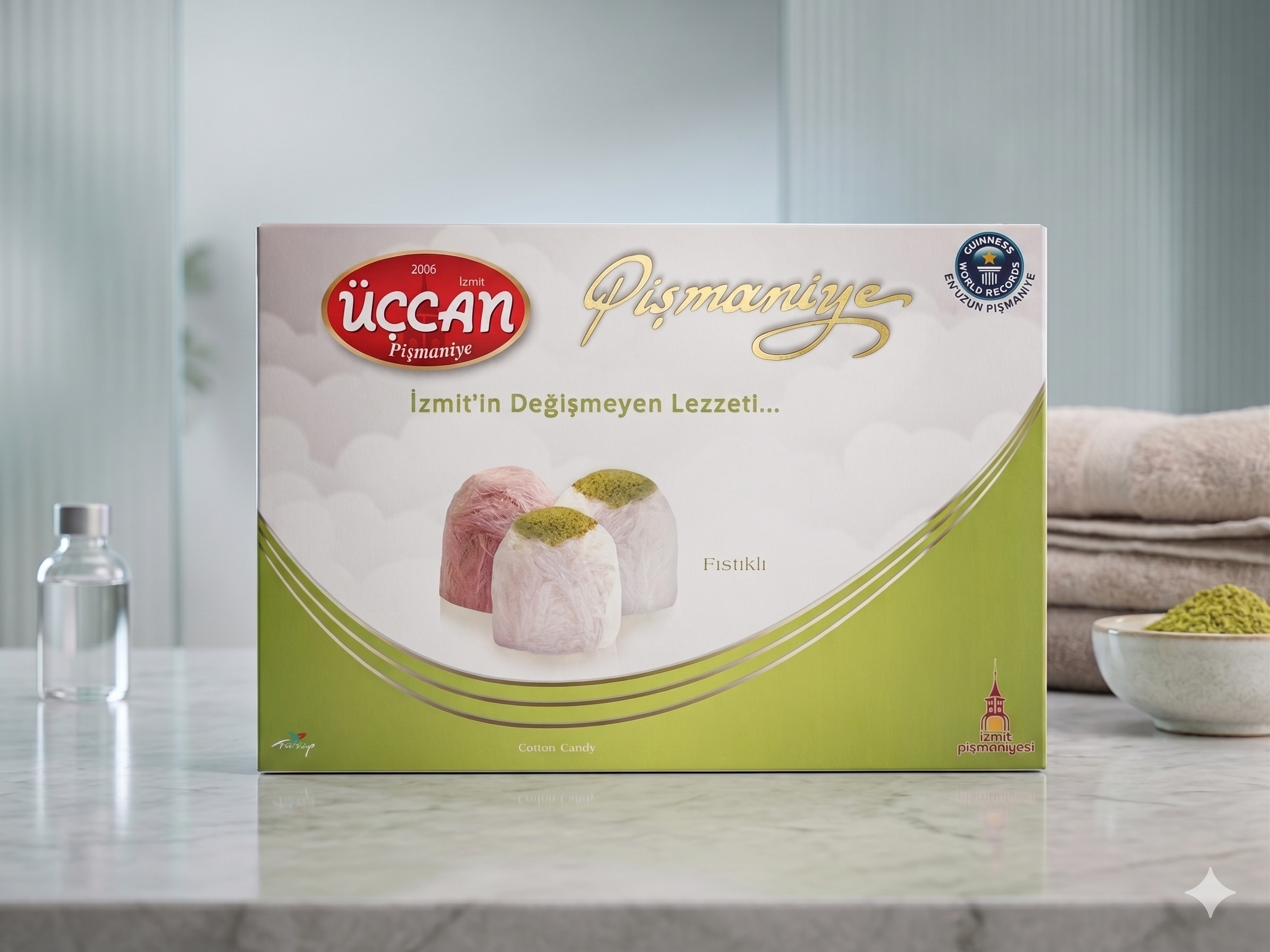 Fıstıklı Pişmaniye