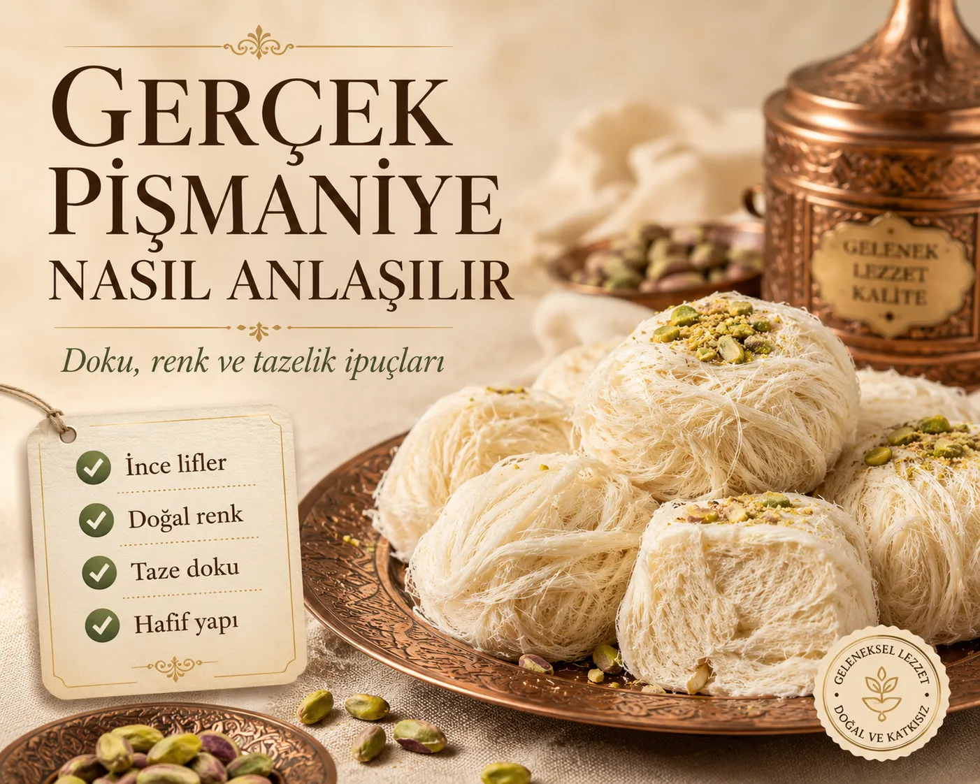 Gerçek Pişmaniye Nasıl Anlaşılır?